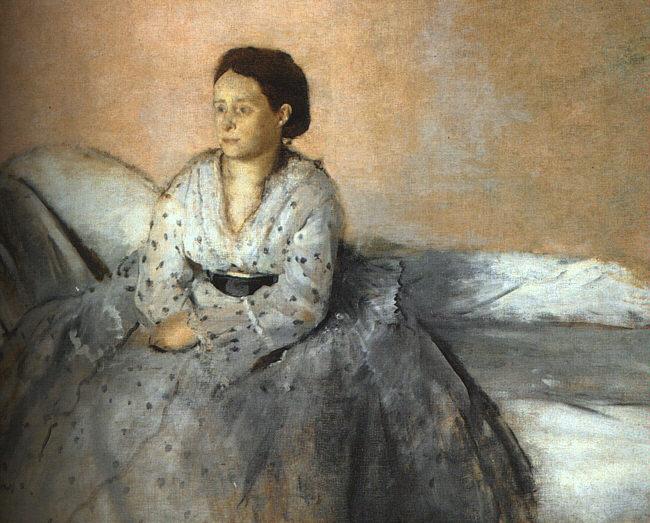 Edgar Degas Madame Rene de Gas